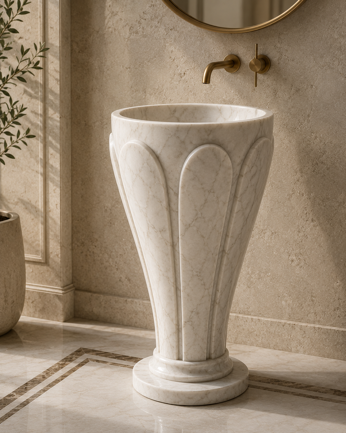 Luxury Marble Basins and Bathtubs