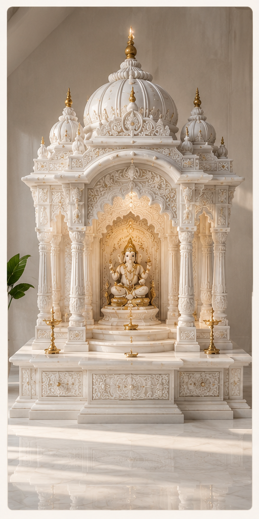 Luxury Marble Temples